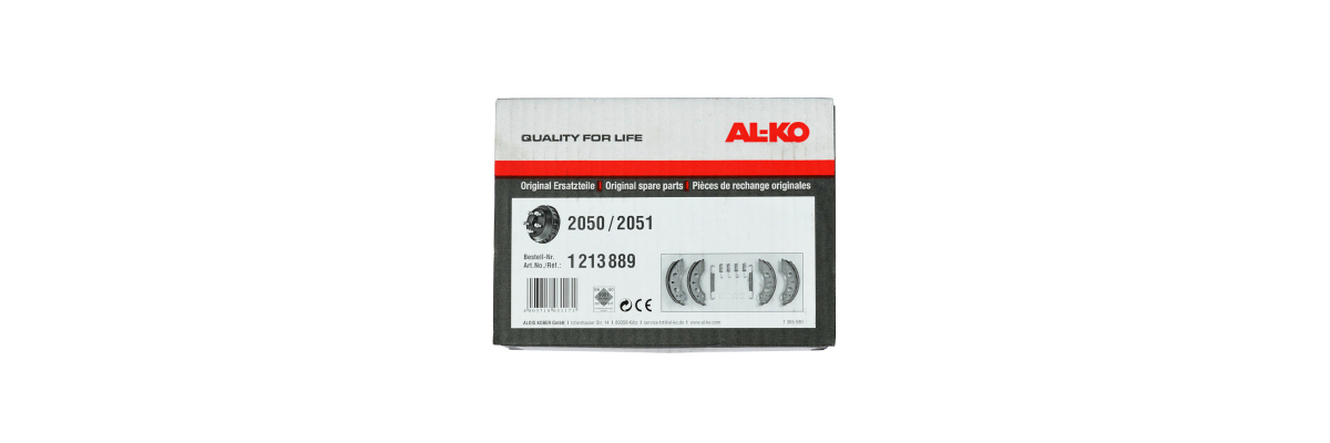 ALKO Kober (ORIGINAL) Remschoenen Set 200 x 50 - Voor Betrouwbare Remprestaties en Veiligheid - 
