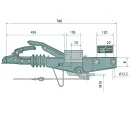 Oploopbeveiliging AL-KO 90S / 3, 700 - 1000kg 1637/2051...