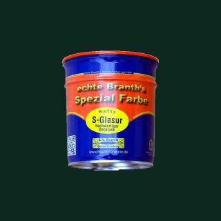 Branths S-Glaze (langzaam drogend) kan 0,75 l mosgroen RAL 6005 bevatten