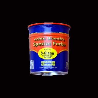 Branths S-Glaze (langzaam drogend) kan 0,75 l zwart RAL 9005