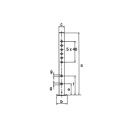 Steunvoet 50 mm vierkant verstelbereik 5x40 mm 400 kg