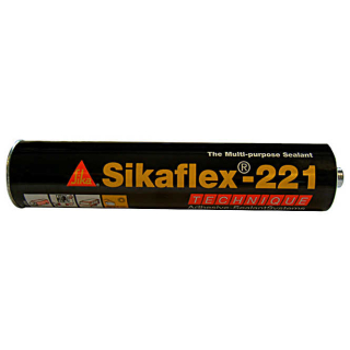 Sikaflex-221 wit, koker van 300 ml, sterk hechtend afdichtmiddel