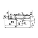 Oploopbeveiliging DIN oog AE V 251S 1500-2700 kg boven RB 2361