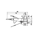 AL-KO AE DIN oog type 161S 950-1600 kg, RB 2361 VKT 100 - vierkant