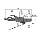 AL-KO oploopbeveiliging 60S / 2450-750kg 1636G / 1637 vierkante buis 70 mm