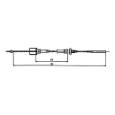 AL-KO bowdenkabels afneembaar, bel 25,5 mm vanaf bouwjaar 1/89, RB 3082/3062