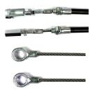 BPW Bowdenkabels in hoogte verstelbare oploopbeveiliging HL 710 mm / GL 1090 mm, ZAV 1.6-5, ZAV 2.5-5, ZAV 2.7-4