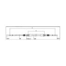 KNOTT remkabel voor KZG 35 HL 1200 mm / GL 1570 mm, M12 / M12