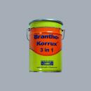 Brantho Korrux "3 in 1" 5 liter zilver aluminium / wit aluminium RAL 9006
