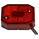Flexipoint I DC 0.5 m cable tail light red