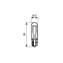 Lampje Osram 12V 3W fitting W 2.1x9.5d