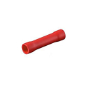 Stootverbinder 1,25 mm krimp rood