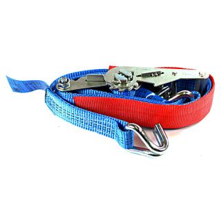 Spanband 1500 daN breedte 35 mm FE 0,25 m draadhaak 2,0 m