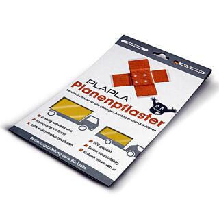 Zelfklevende zeildoek patch 0,20 x 0,30 m geel RAL 1003