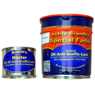 BRANTHs 2K-Anti-Graffic 500 g basislak &amp; 125 g verharder