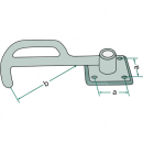 Zwenkvergrendeling rechts maat 3
