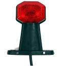 Superpoint clearance light red / white straight short 24V