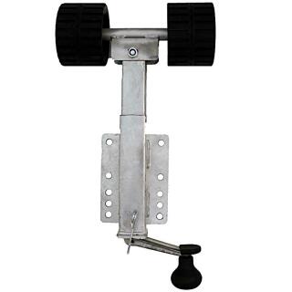 Vaste steun vierkante buis verstelbaar 40 x 40 mm