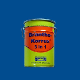 Brantho Korrux "3 in 1" 5 liter verkeersblauw RAL 5017
