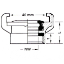 Waterslangfitting 1/4 &quot;IT, MS