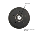 Remtrommel passend voor BPW 200 x 50, wielaansluiting 112 x 5 gaats S 2005-7 RASK ECO