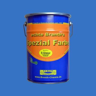Branths S-Glaze (langzaam drogend) 5 liter lichtblauw RAL 5012
