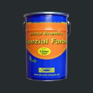 Branths S-Glaze (langzaam drogend) 5 liter grafietzwart RAL 9011