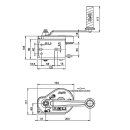 AL-KO 351 OPTIMA lier bootlier handlier 350 kg