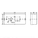 SAW / HELLA vierkamerlamp links 2201 L / BBSKN 246 L met NSL, KZL