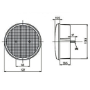 Knipperlicht-rem-achterlicht, 730/12 LED, met 500 mm aansluitkabel