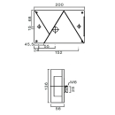 Multipoint IV right end, brake, blinker, NSL, KZL, bayonet connection