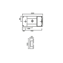 Midipoint I, left end, brake, indicator, NSL, bayonet connection