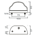 Asp&ouml;ck - Regpoint license plate light