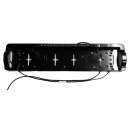 License plate holder with 0.8 m cable, including license plate lights LED + 3.B